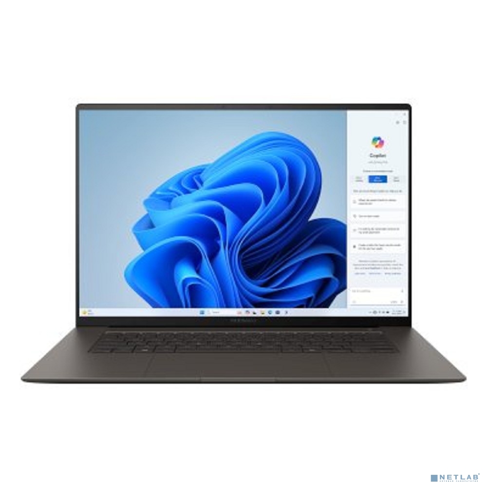 ASUS Zenbook S 16 UM5606WA-RK236W Zumaia Gray 16" {OLED Ryzen AI 9 HX 370(2Ghz)/32768Mb/1024PCISSDGb/AMD Radeon 890M/Win11Home + алюм корп/+USB-RJ45
