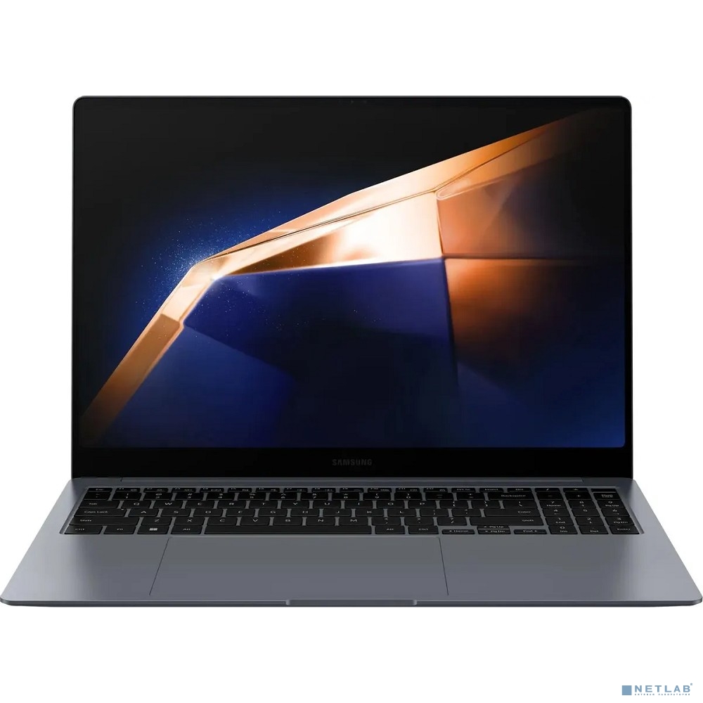 Samsung Galaxy Book 4 Pro NP960 (АНГЛ.КЛАВ.) 16", 2024, AMOLED, Intel Core Ultra 5 125H 1.2ГГц, 14-ядерный, 16ГБ LPDDR5x, 512ГБ SSD, Intel Arc, Windows 11 Home, серый