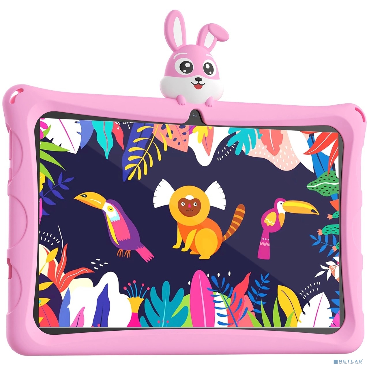 Digma Kids A10 SC9863A 8C/2Gb/32Gb 10.1" IPS 1280x800/4G/1Sim/розовый/BT/2Mpix/0.3Mpix/5000m