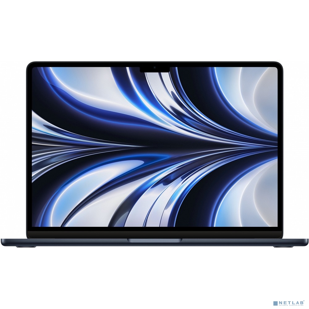 Apple MacBook Air 13-inch Mid 2022 (КЛАВ.РУС.ГРАВ.) Midnight 13.6" Liquid Retina (Индия)