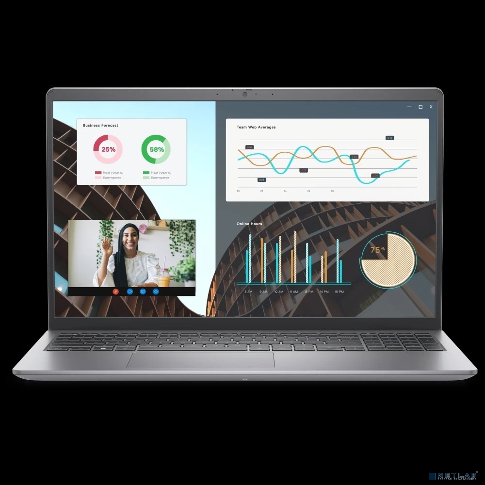 Dell Vostro 3530 (КЛАВ.РУС.ГРАВ.) Black 15.6" (IDH5A9101UU/IDH5A9101LW/IDH5A91021Z)