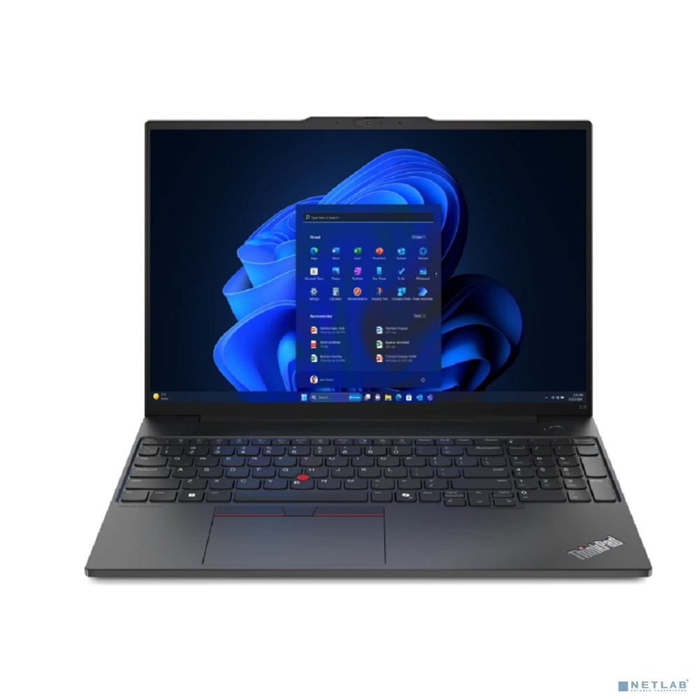 Lenovo Thinkpad E16 G2 (КЛАВ.РУС.ГРАВ.) Black 16"