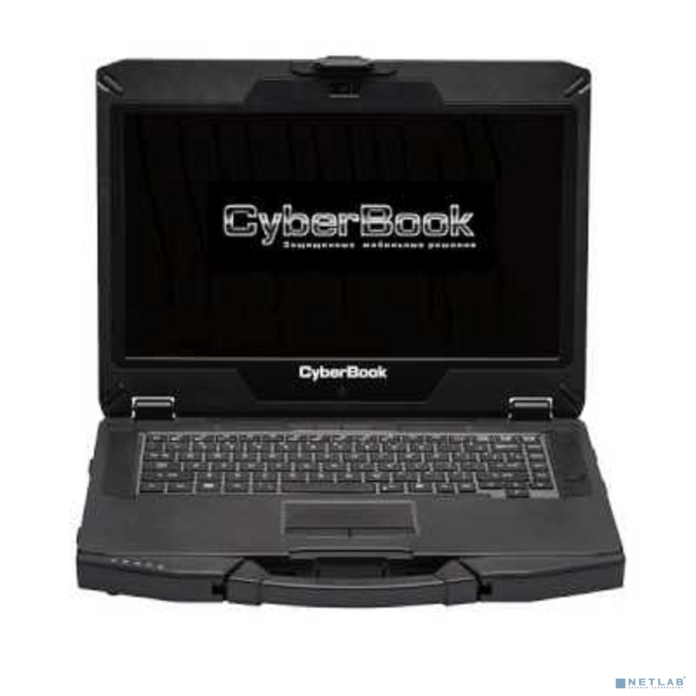 Защищенный ноутбук CyberBook S1154 14" дисплей FHD (1920 x1080), Intel® Core™ i5-1135G7 2.4ГГц-4.2 ГГц, 8 ГБ DDR4, SSD NVMe PCIe 3.0 256 ГБ, Wi-Fi 6 802.11ax, Bluetooth v5.2, микрофон, веб-камера 2 МП