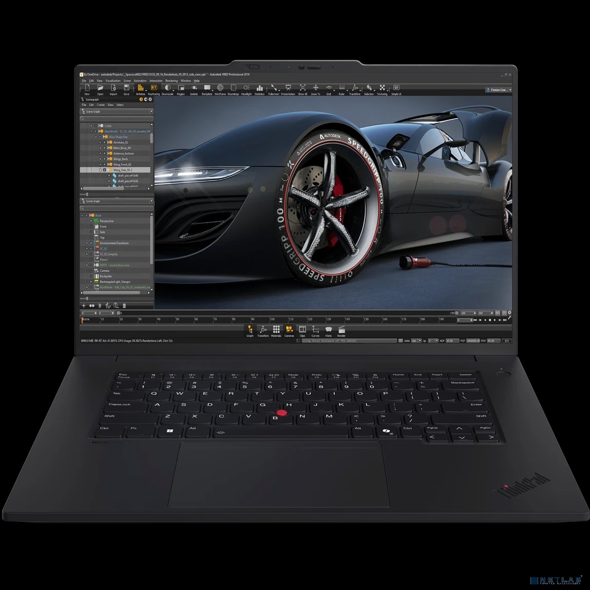 Lenovo ThinkPad P1 G7 Black 16"