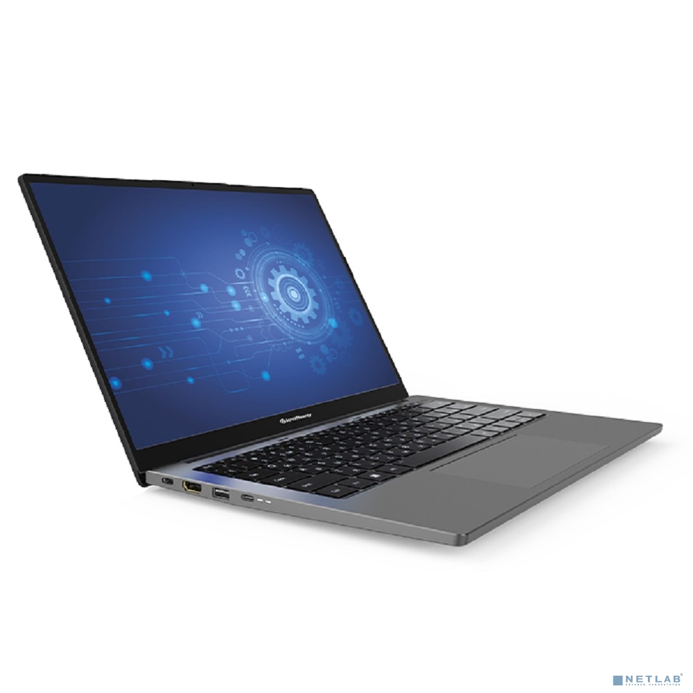 Ноутбук Kraftway KraftBook KB-640-22q КРПЕ.466229.012-01:Aluminum 14"/OLED/350cd/1920х1200/i5-1235U/8GB/512GB/2MP/WiFi+BT/1xUSBType-C3.2Gen1/1xUSBType-C3.2Gen 2/2xUSBType-A3.2Gen1/HDMI/RJ45/NoOS